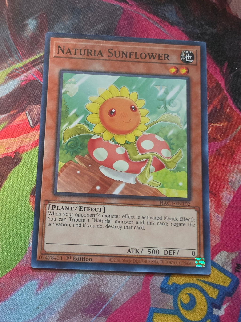 Naturia Sunflower Common Hidden Arsenal: Chapter 1 HAC1-EN102 LP