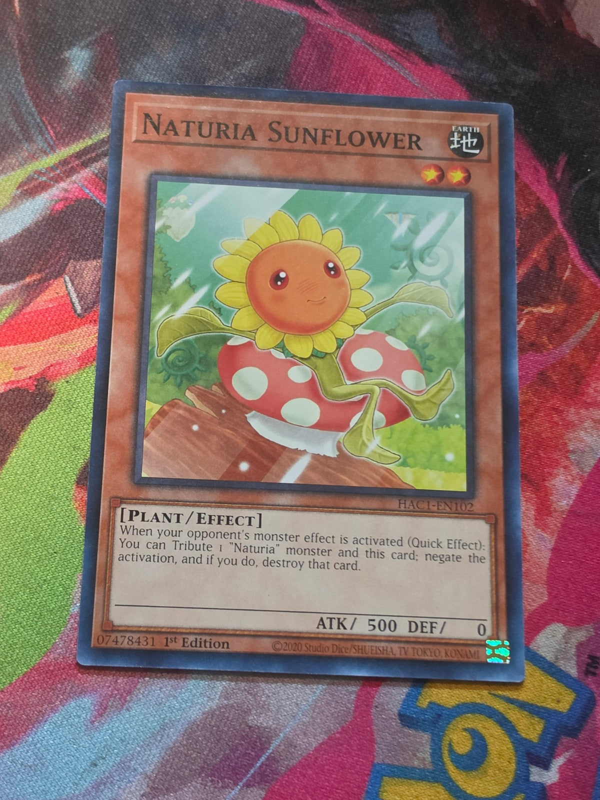 Naturia Sunflower Common Hidden Arsenal: Chapter 1 HAC1-EN102 LP