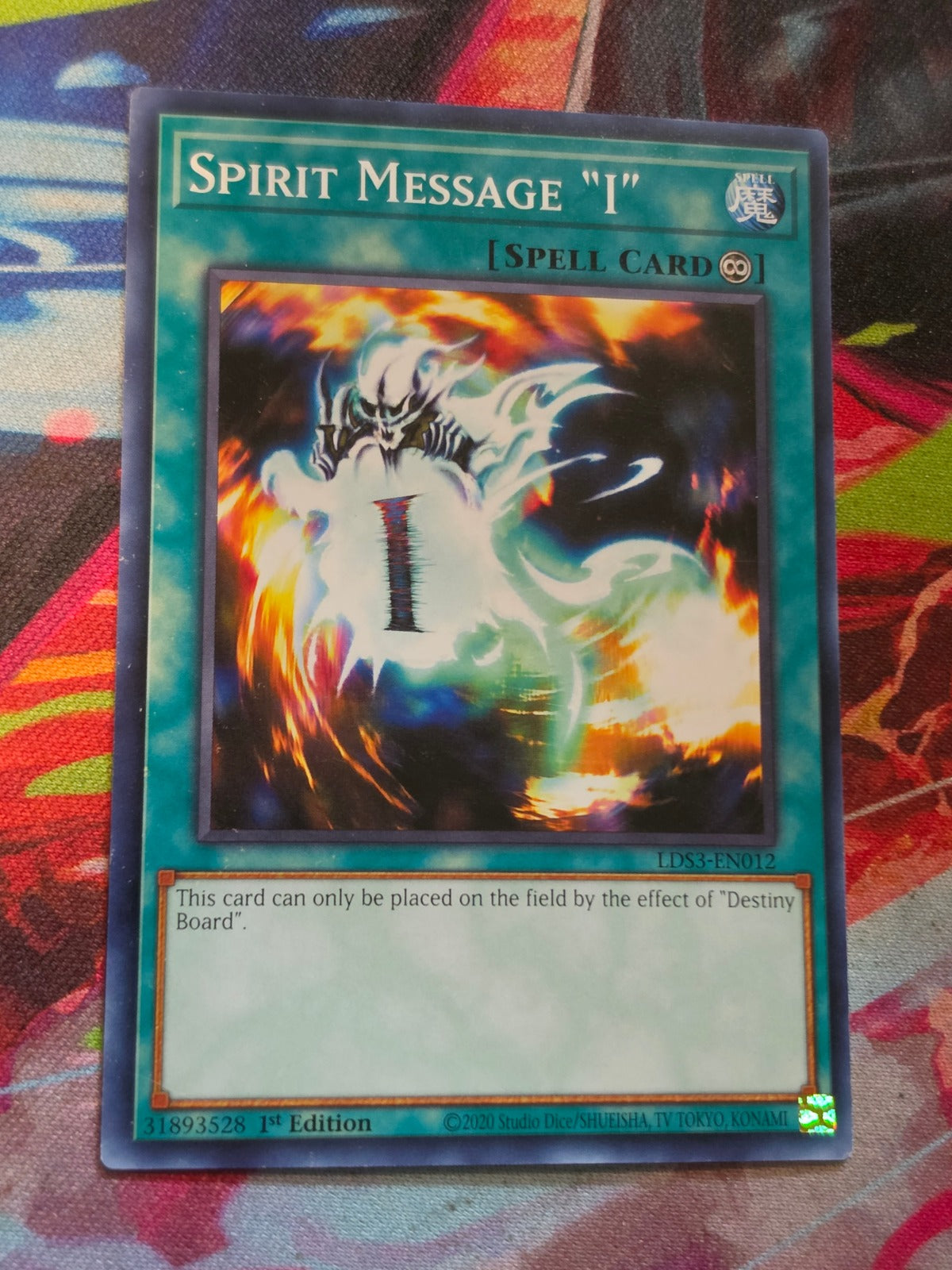 Spirit Message "I" Common Legendary Duelists: Season 3 LDS3-EN012 LP