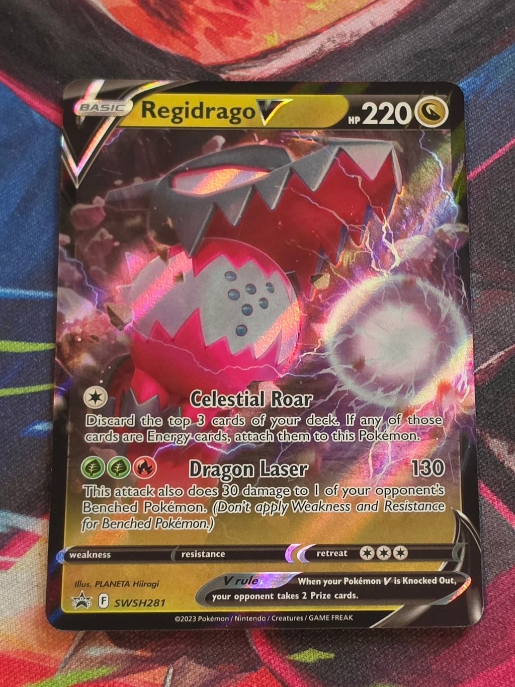 Regidrago V - SWSH281 - SWSH: Sword & Shield Promo Cards - Promo - NM Pokemon