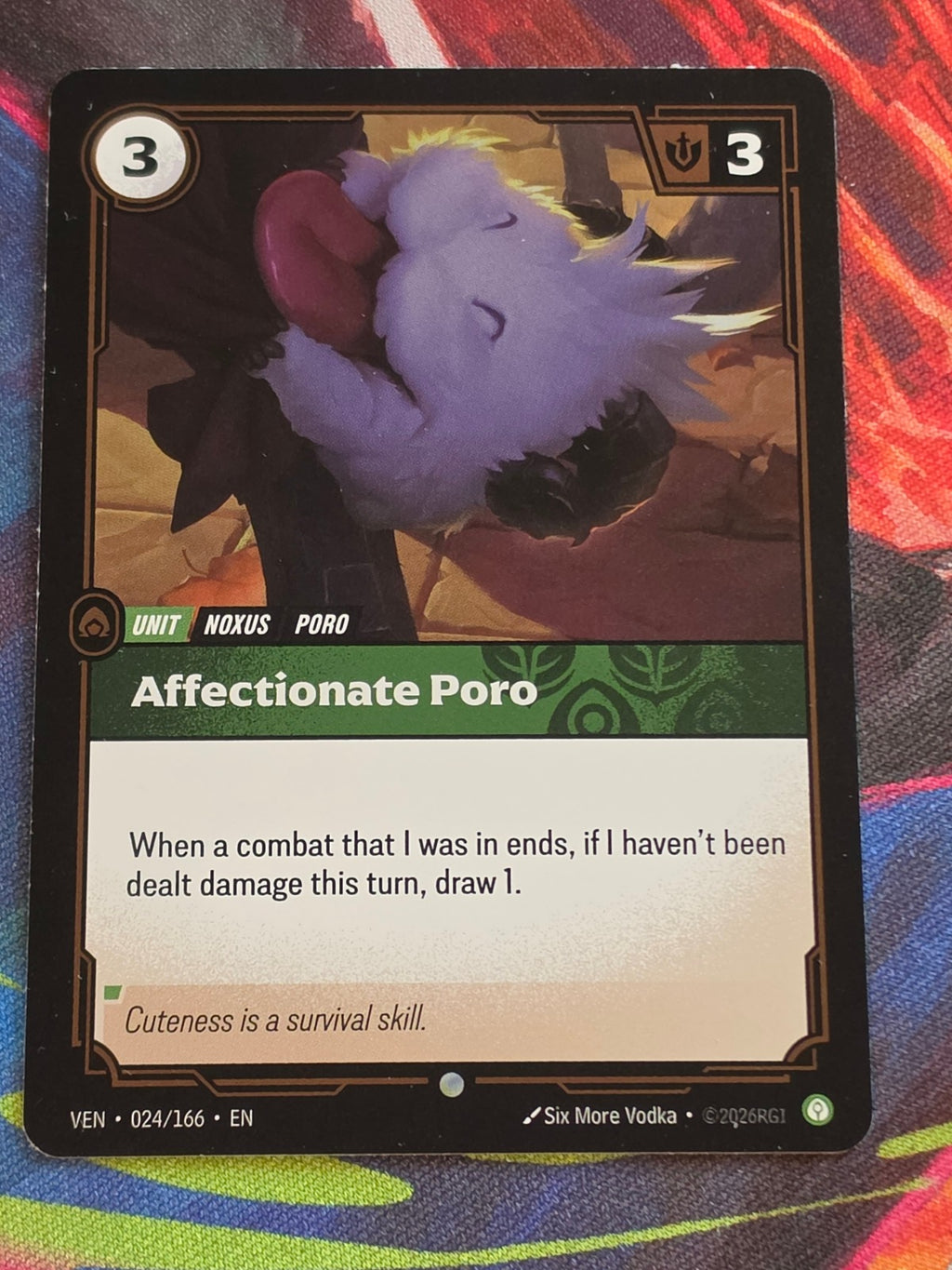 Affectionate Poro - 024/166 - Vendetta - Common - NM