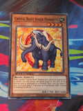 Crystal Beast Amber Mammoth Common Speed Duel GX: Duel Academy Box SGX1-ENF03 1st Edition 1st Edition LP Yu-Gi-Oh!