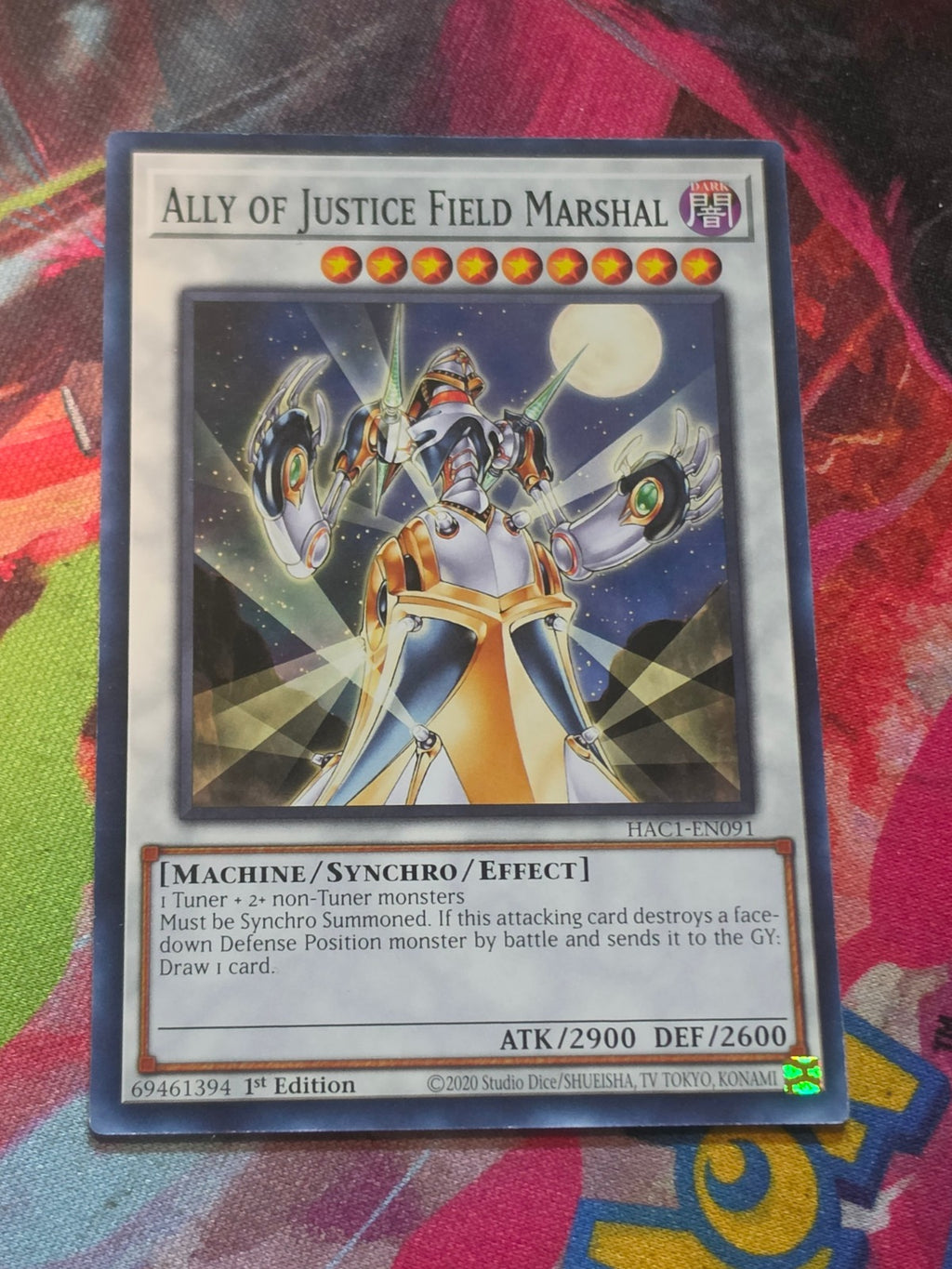 Ally of Justice Field Marshal Common Hidden Arsenal: Chapter 1 HAC1-EN091 LP