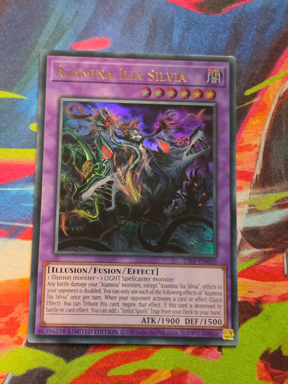 Azamina Ilia Silvia Ultra Rare Limited Pack World Championship 2025 25LP-EN010 LP