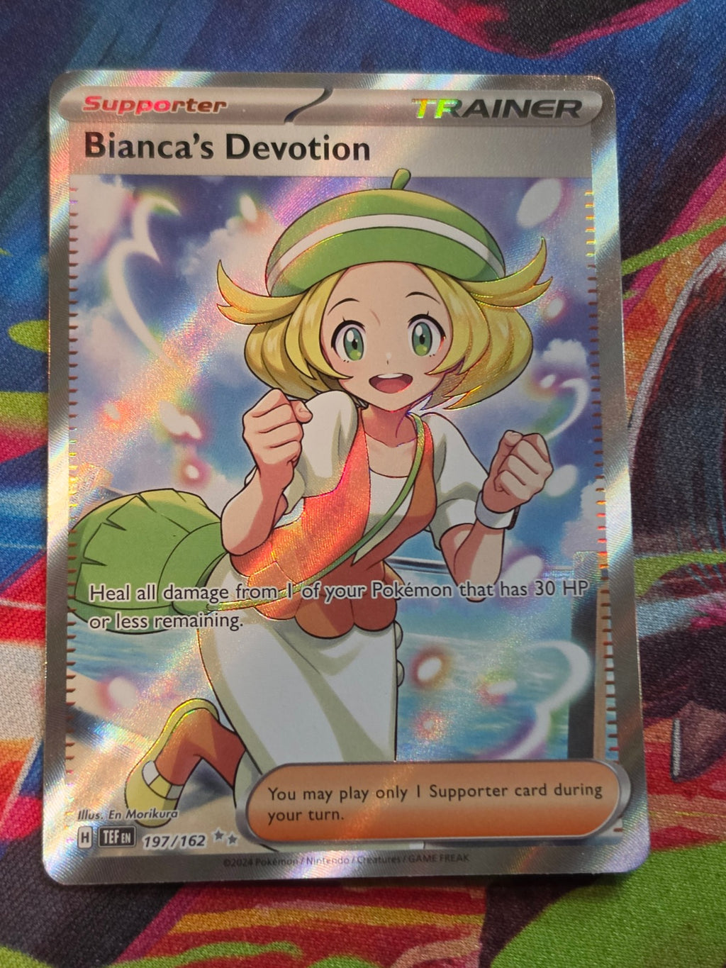 Bianca's Devotion Ultra Rare SV05: Temporal Forces 197/162 NM Pokemon