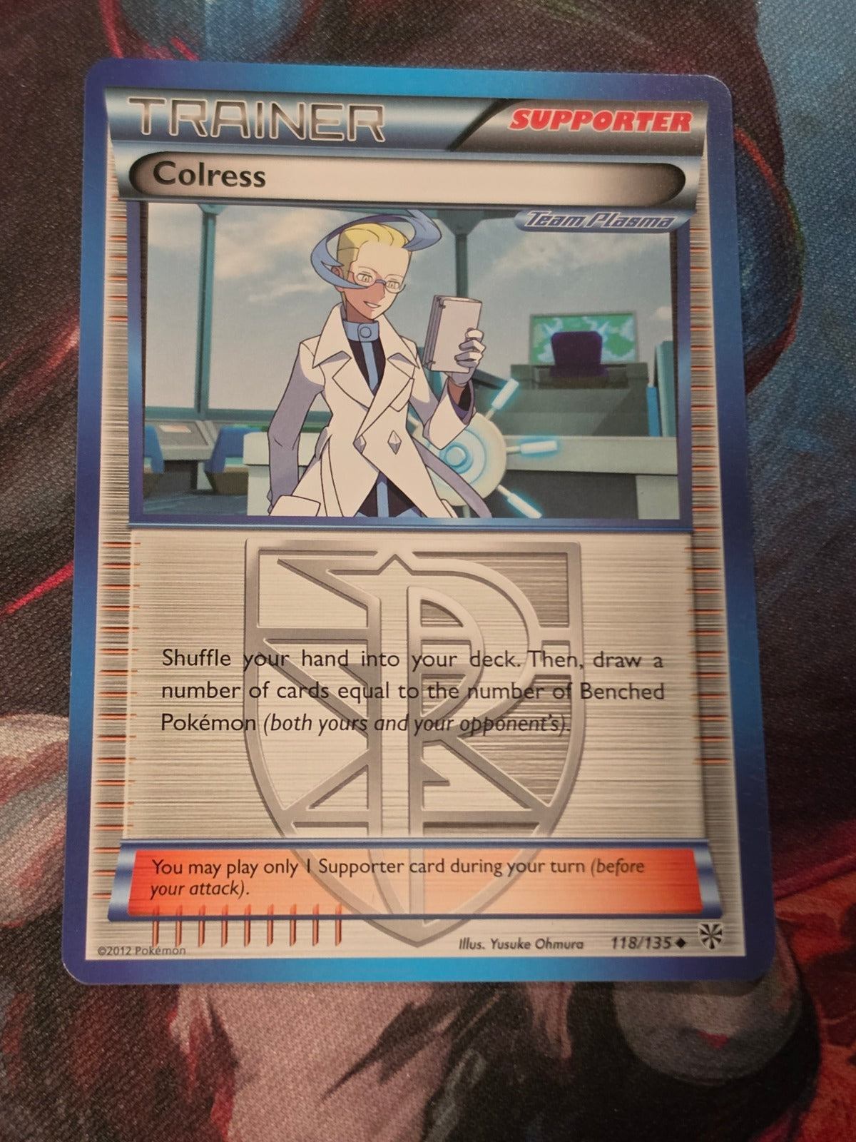 Colress (Team Plasma) - 118/135 - Plasma Storm - Uncommon - LP+ - Pokemon