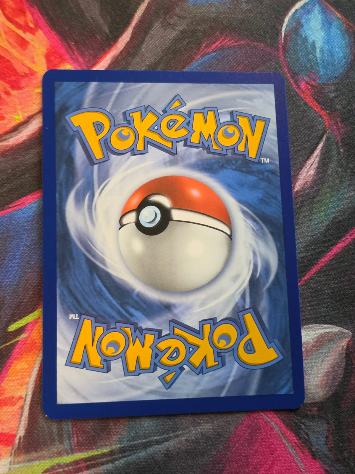 Paldean Wooper Illustration Rare Phantasmal Flames 102/094 NM Pokemon (Back)