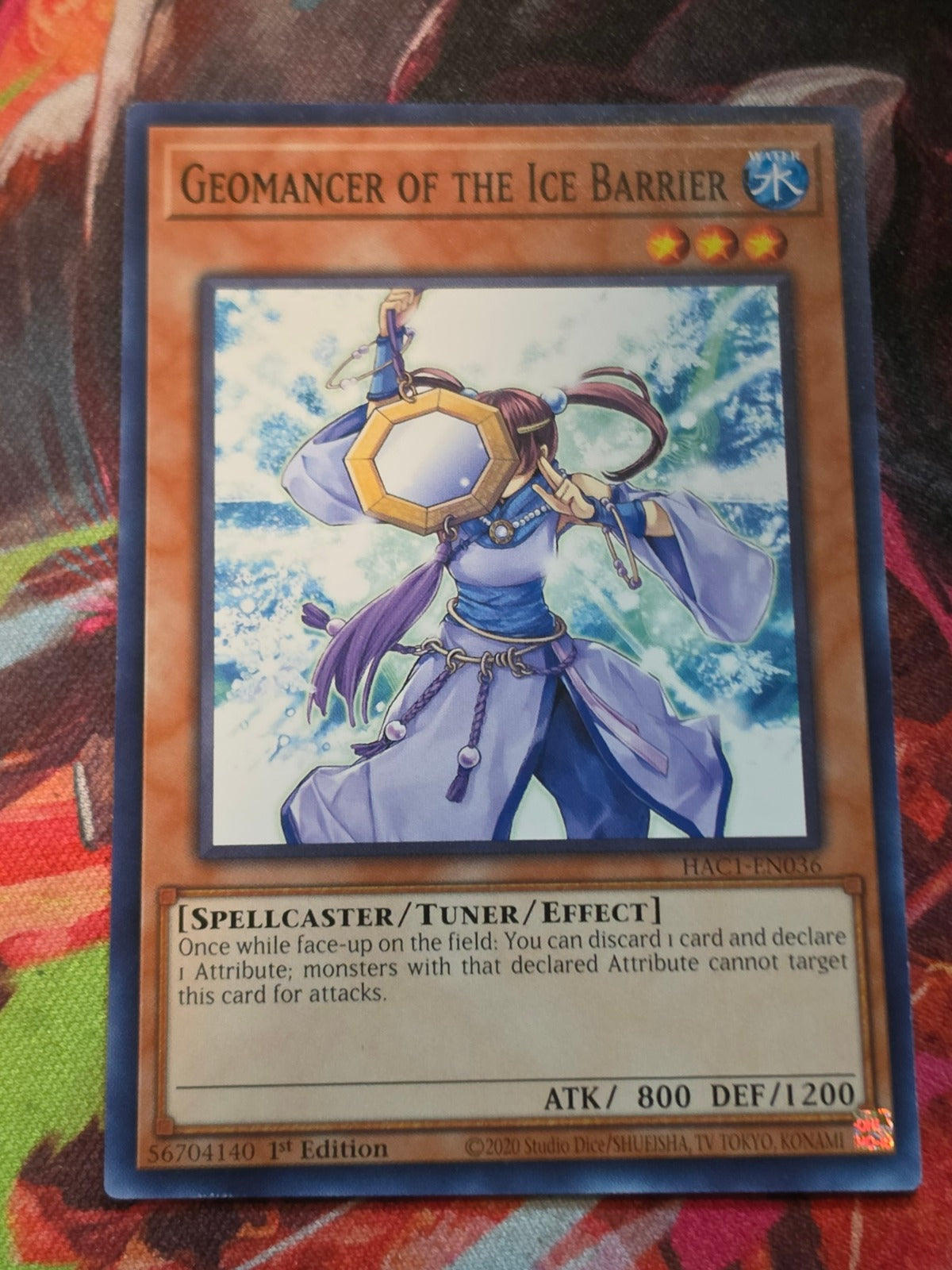 Geomancer of the Ice Barrier Common Hidden Arsenal: Chapter 1 HAC1-EN036 LP