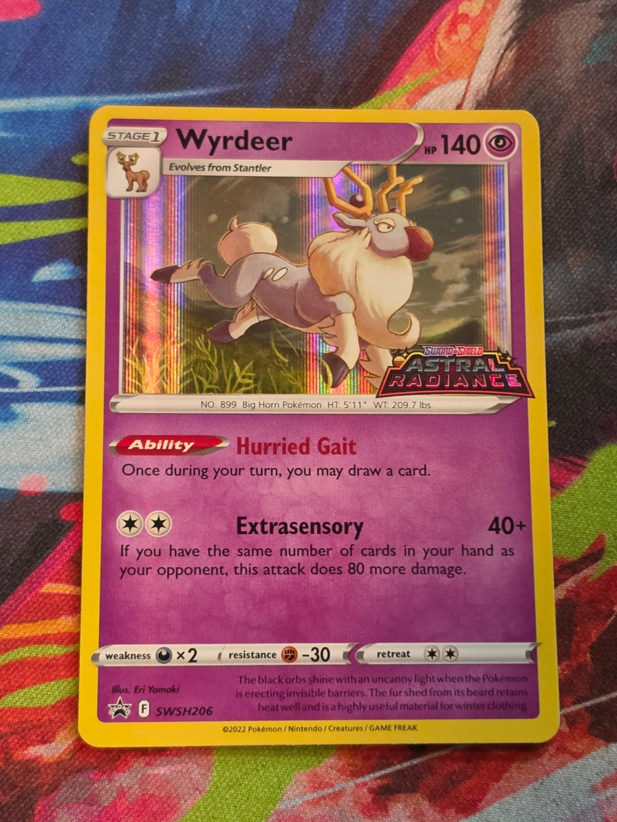 Wyrdeer Promo SWSH: Sword & Shield Promo Cards SWSH206 LP+ Pokemon