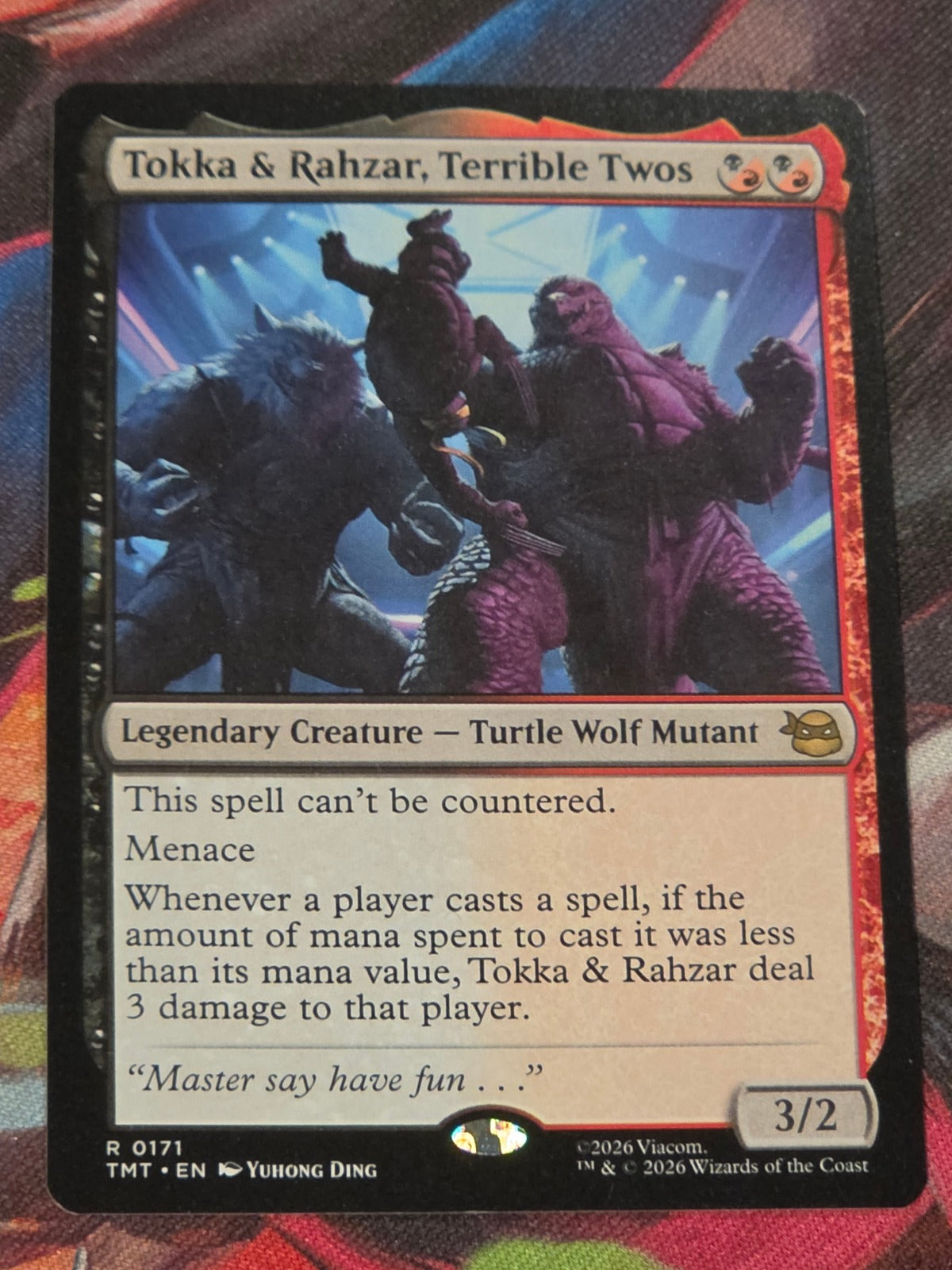 Tokka & Rahzar, Terrible Twos - 171 - Teenage Mutant Ninja Turtles - R - NM MTG