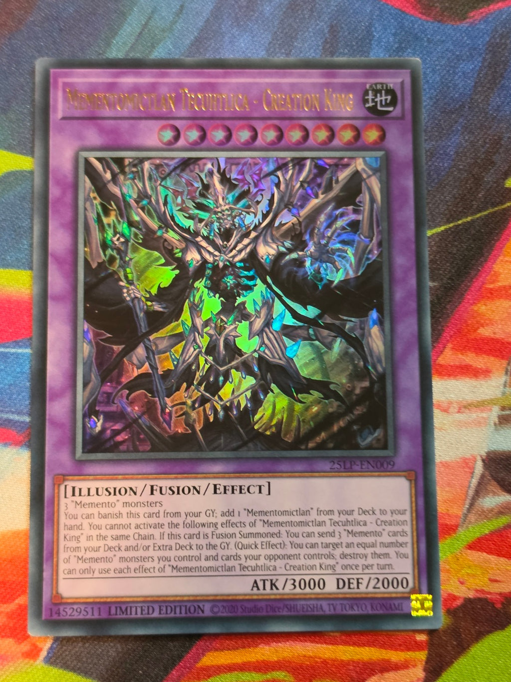 Mementomictlan Tecuhtlica - Creation King Ultra Rare Limited Pack World Championship 2025 25LP-EN009 LP