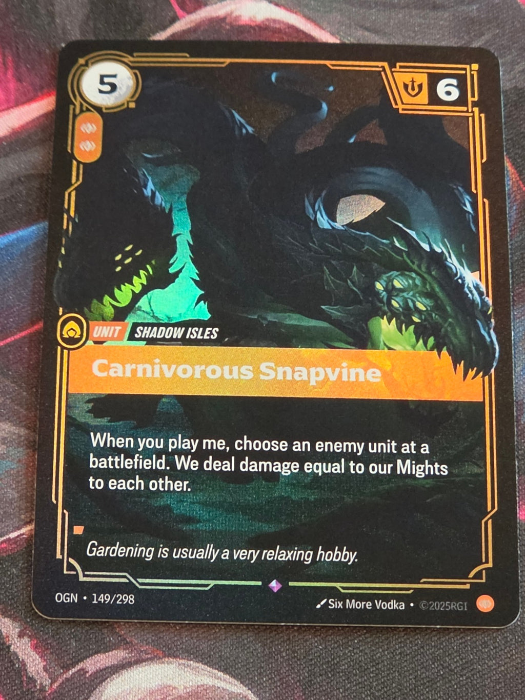 Carnivorous Snapvine - 149/298 - Origins - Rare - NM