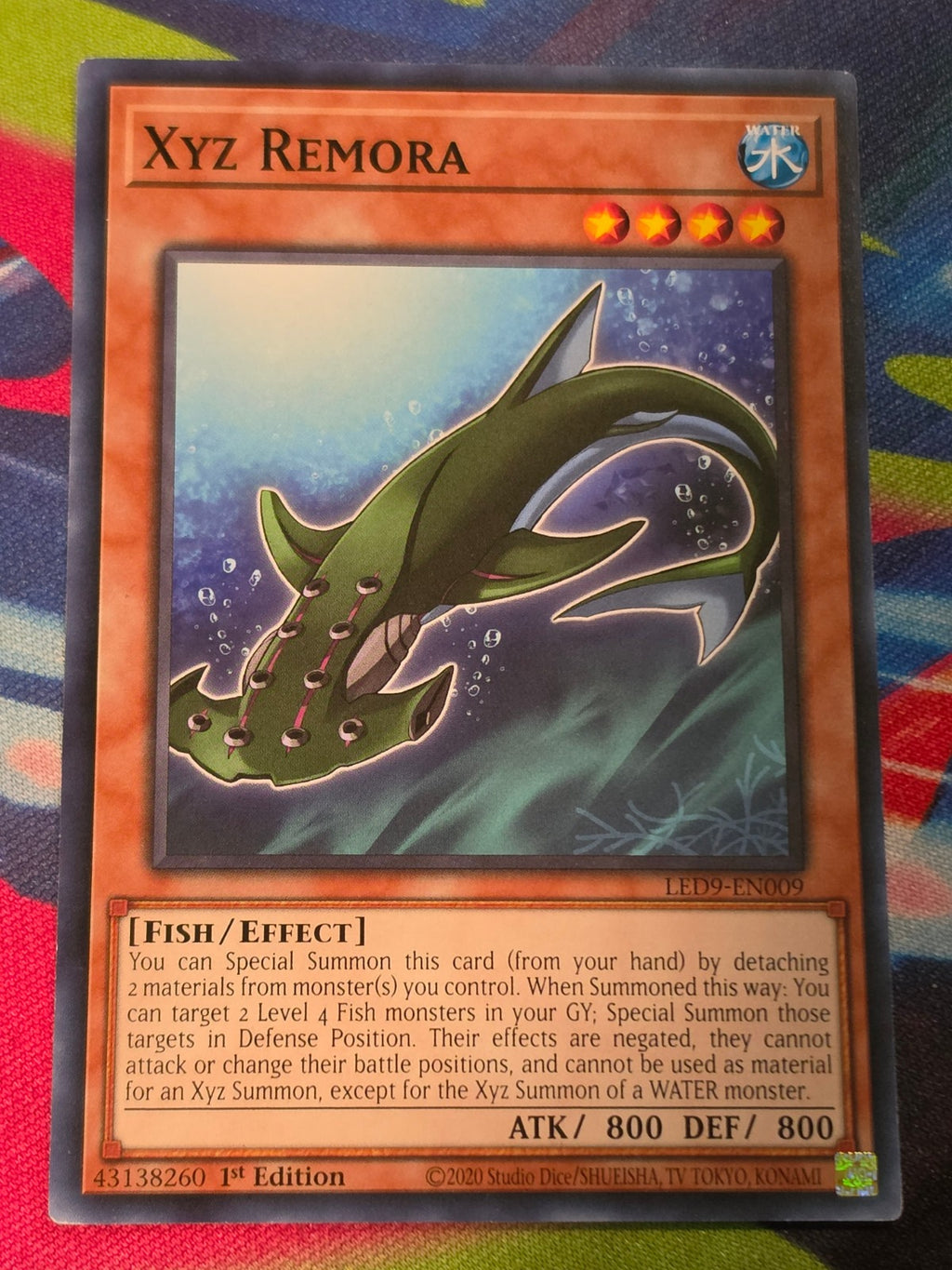 Xyz Remora Common Legendary Duelists: Duels From the Deep LED9-EN009 LP