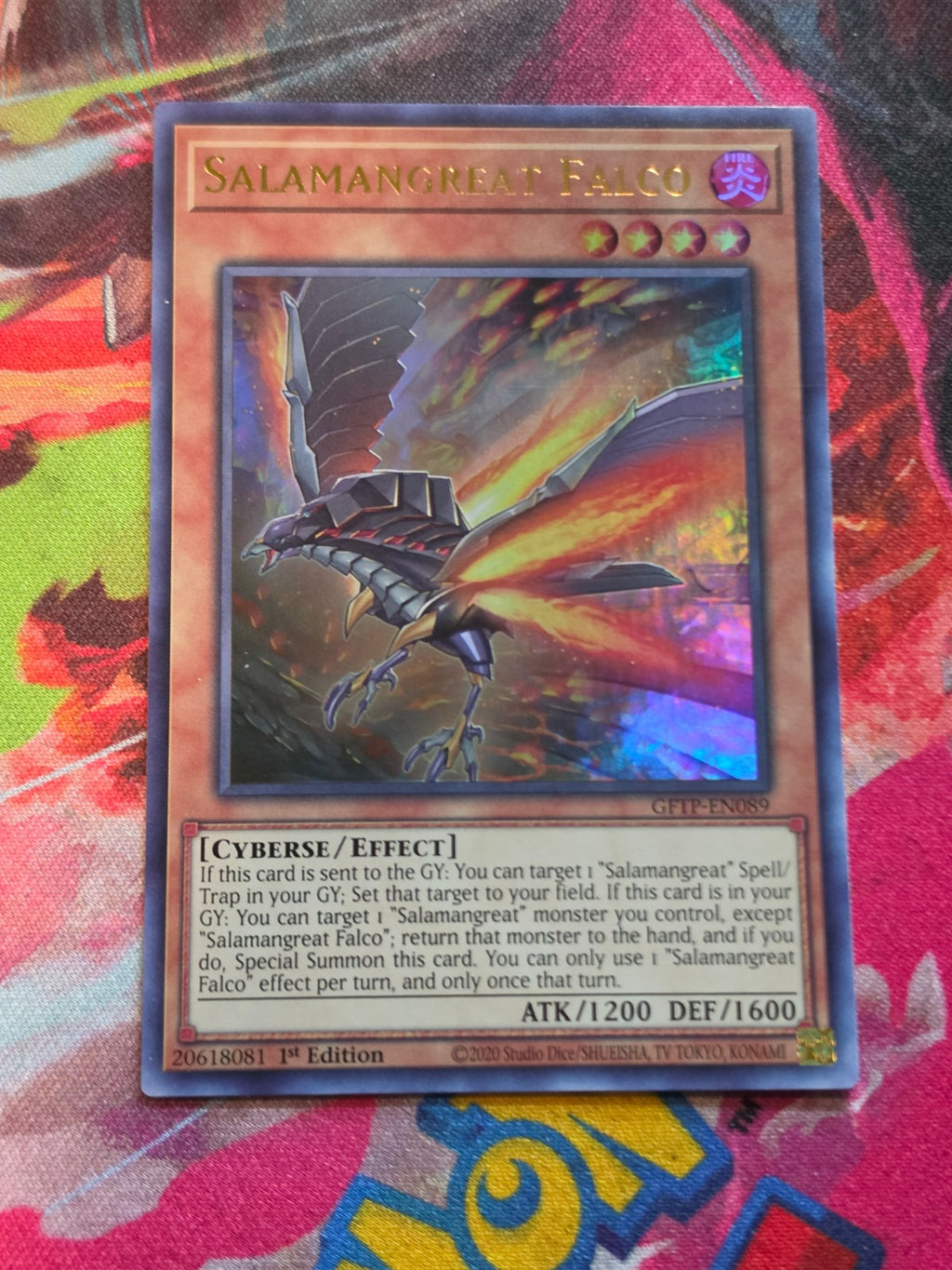 Salamangreat Falco Ultra Rare Ghosts From the Past GFTP-EN089 1st Edition NM Yu-Gi-Oh!