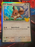 Eevee - 117/128 - ME: 30th Celebration - Common - NM - Pokemon