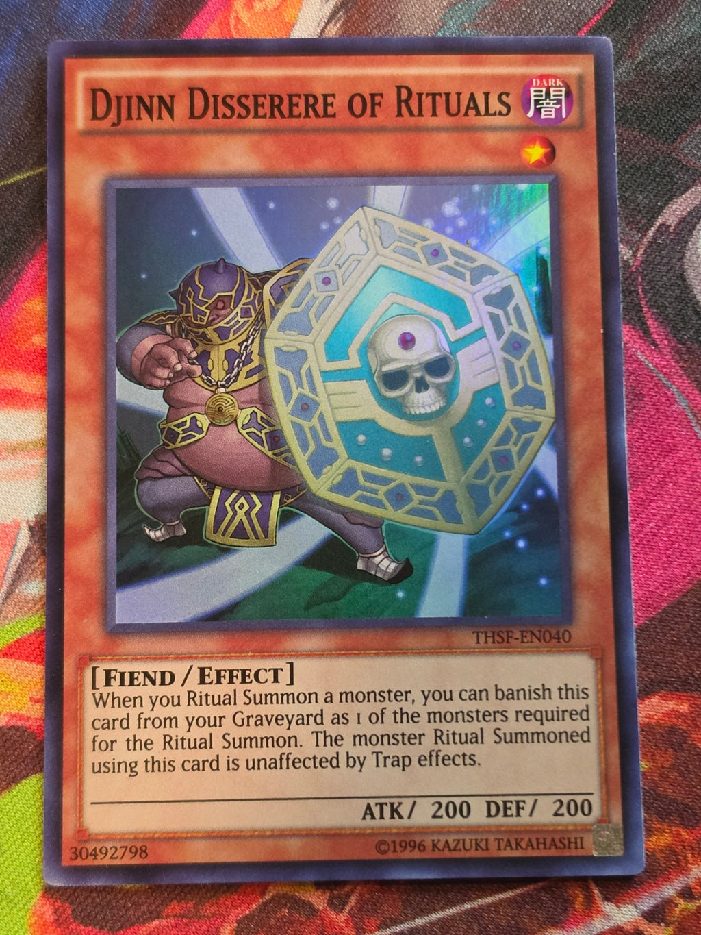 Djinn Disserere of Rituals Super Rare The Secret Forces THSF-EN040 1st Edition LP Yu-Gi-Oh!