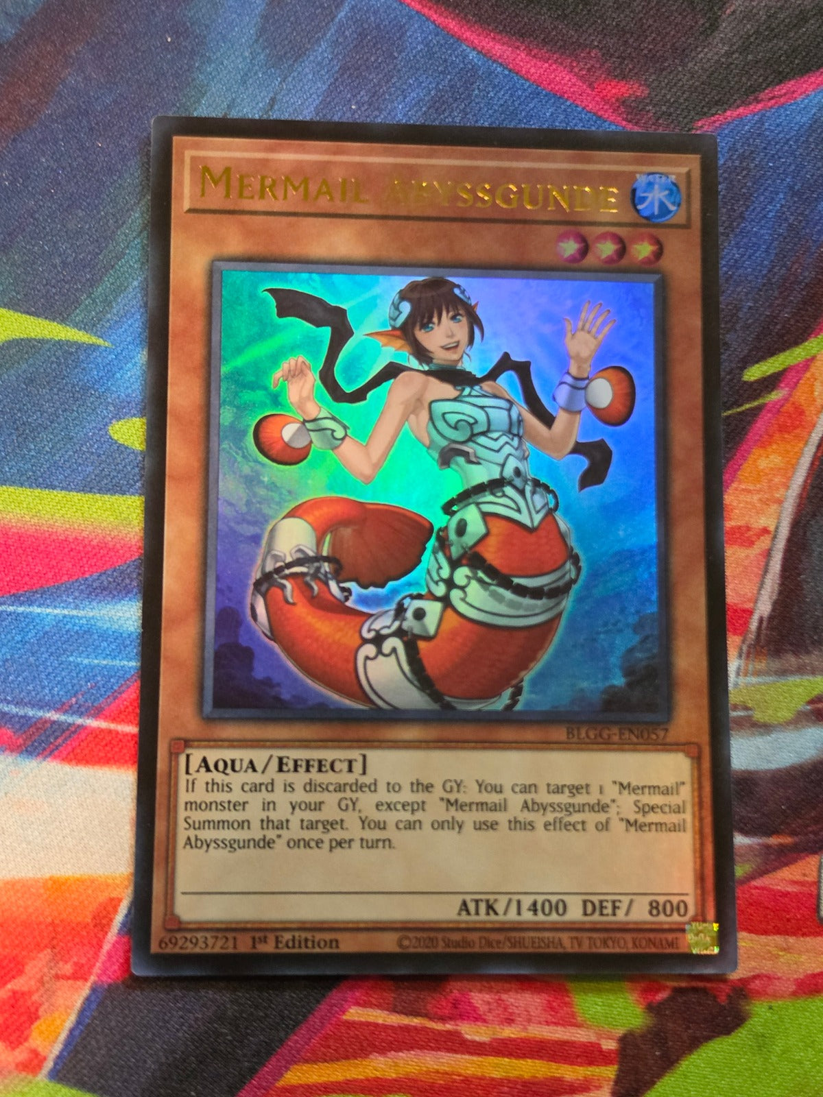 Mermail Abyssgunde Ultra Rare Battles of Legend: Glorious Gallery BLGG-EN057 LP