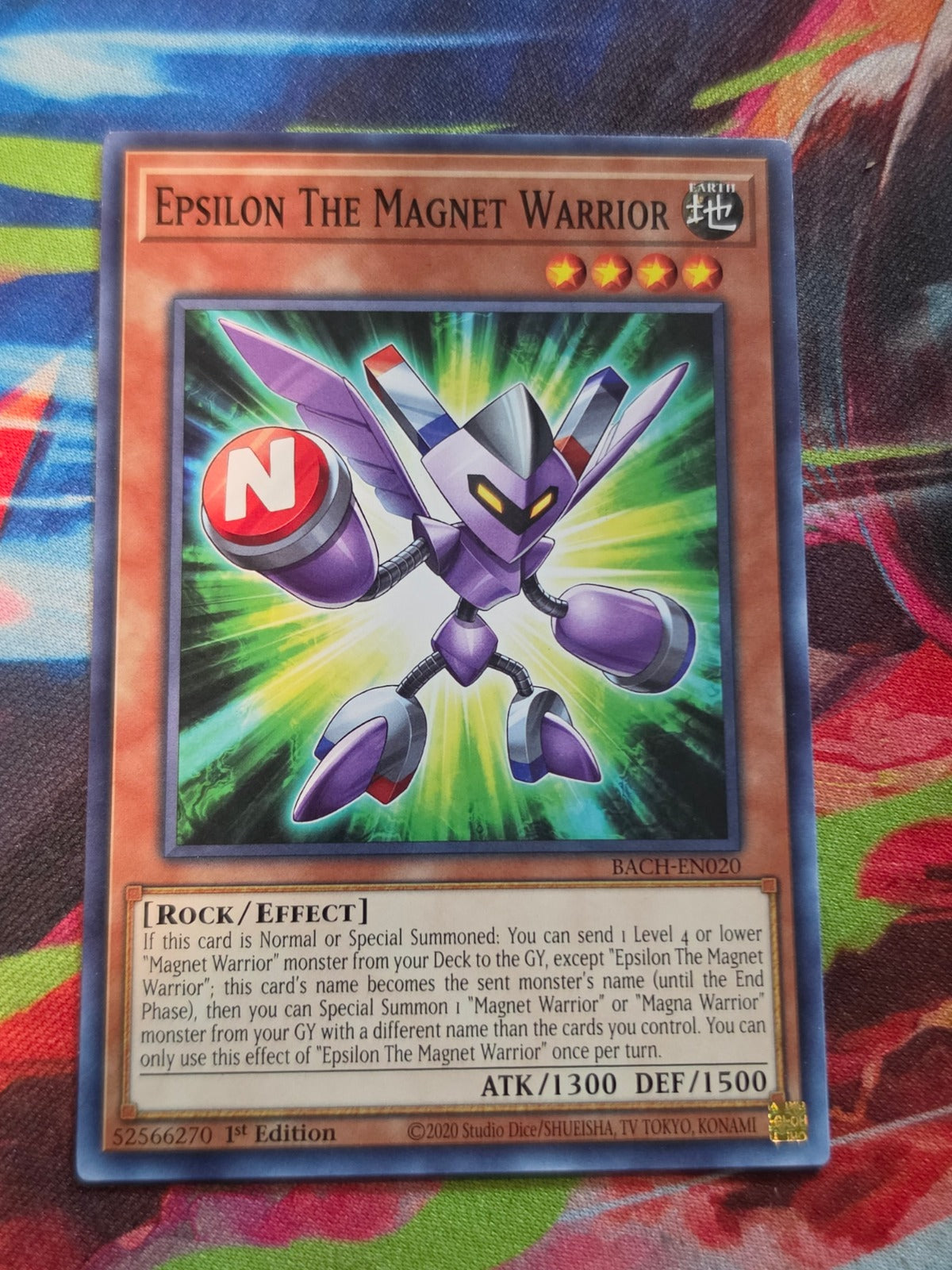 Epsilon The Magnet Warrior Common Battle of Chaos BACH-EN020 LP
