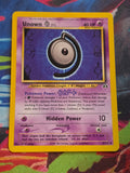 Unown [D] - 47/75 - Neo Discovery - Uncommon - Unlimited - LP+ Pokemon