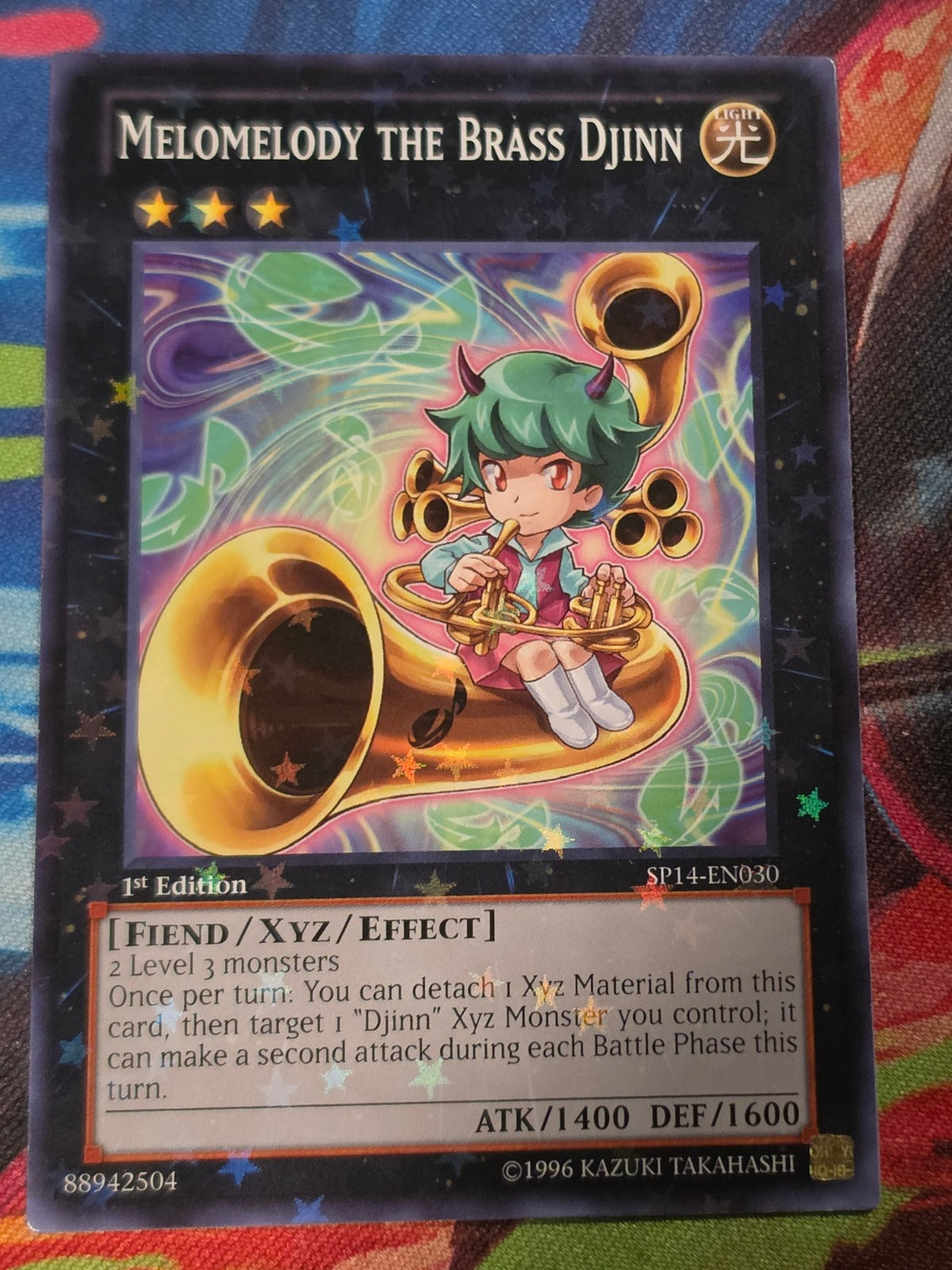 Melomelody the Brass Djinn (Starfoil) Starfoil Rare Star Pack 2014 SP14-EN030 LP