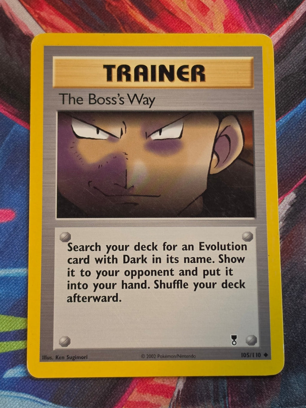 The Boss's Way Uncommon Legendary Collection 105/110 LP Pokemon