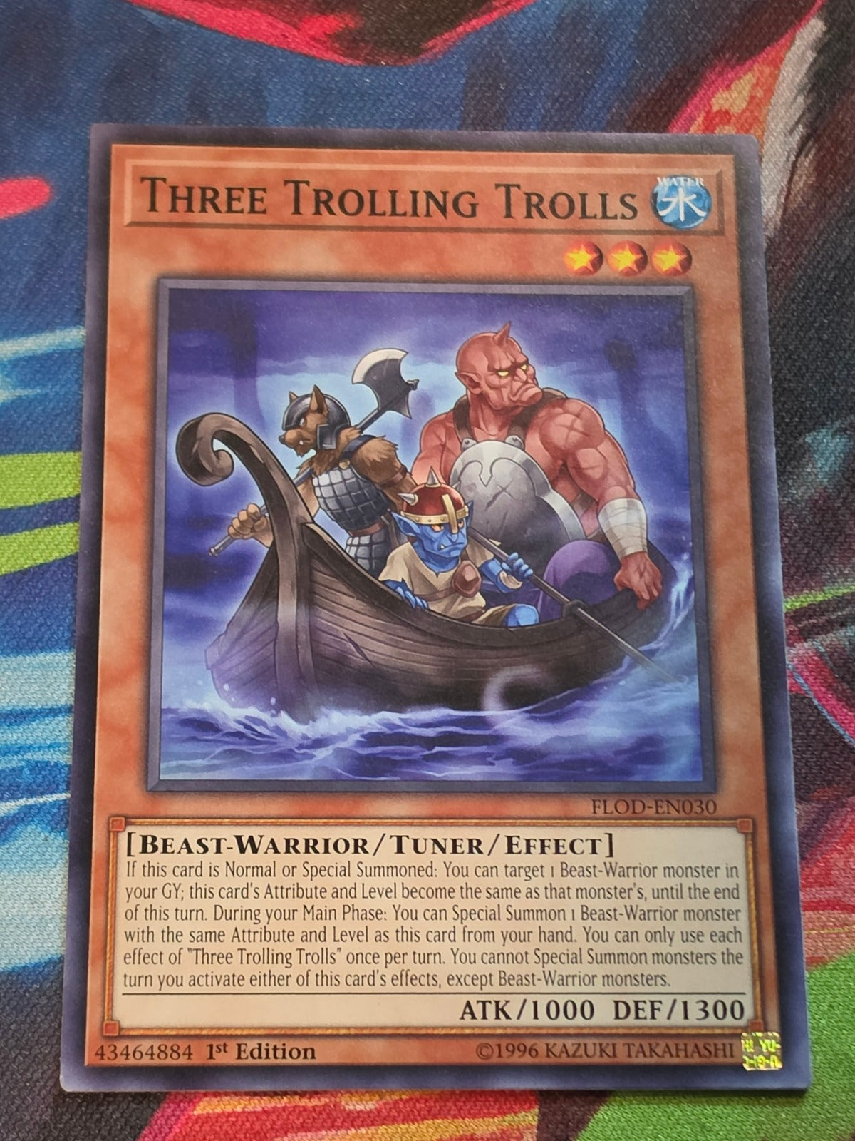 Three Trolling Trolls Common Flames of Destruction FLOD-EN030 LP