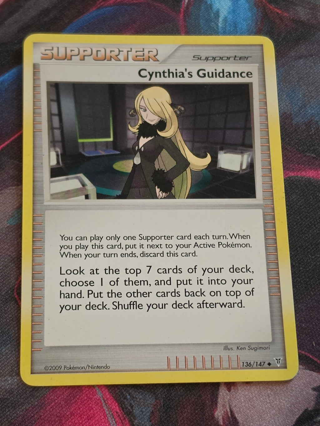 Cynthia's Guidance - 136/147 - Supreme Victors - Uncommon - LP - Pokemon