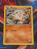 Mankey - 59/116 - Plasma Freeze - Common - NM - Pokemon