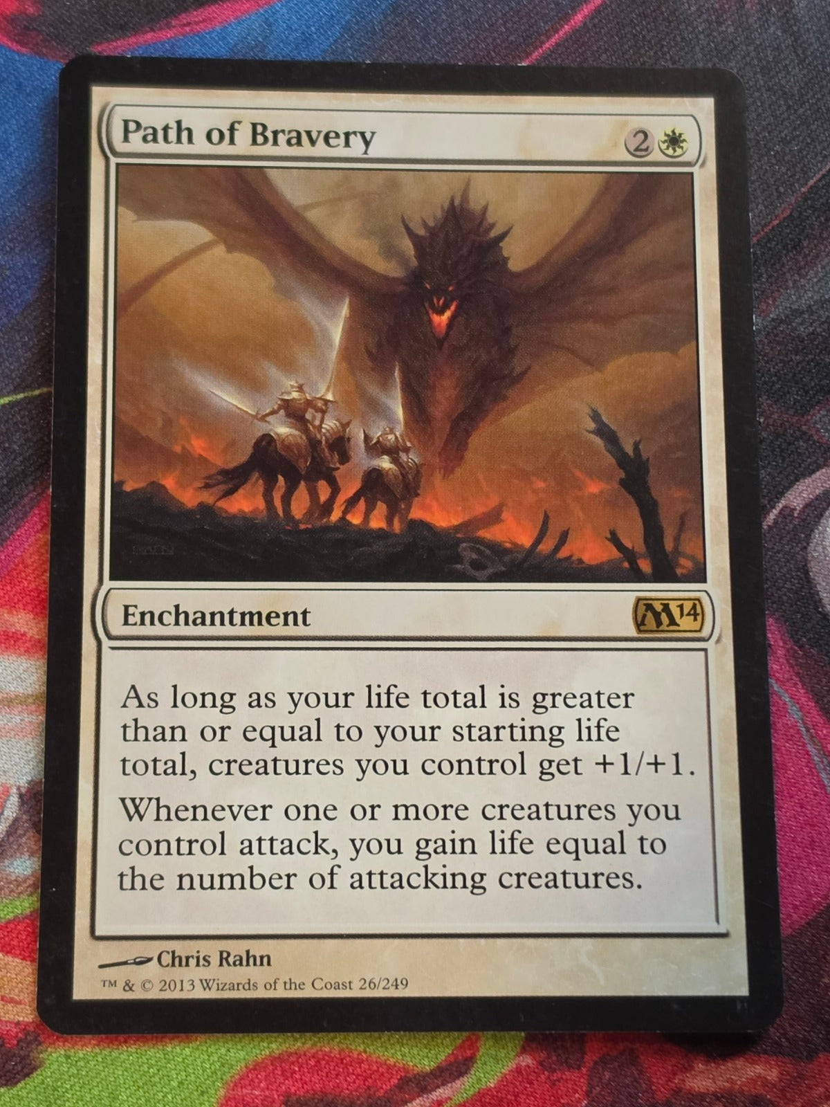 Path of Bravery - 26 - Magic 2014 (M14) - R - LP MTG