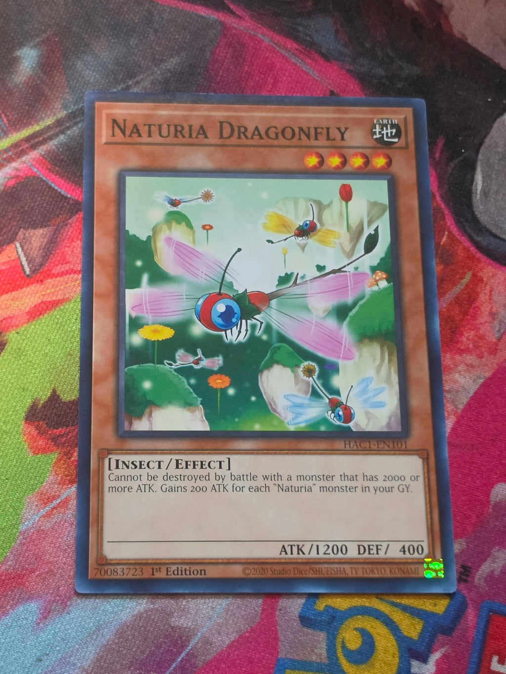 Naturia Dragonfly Common Hidden Arsenal: Chapter 1 HAC1-EN101 LP