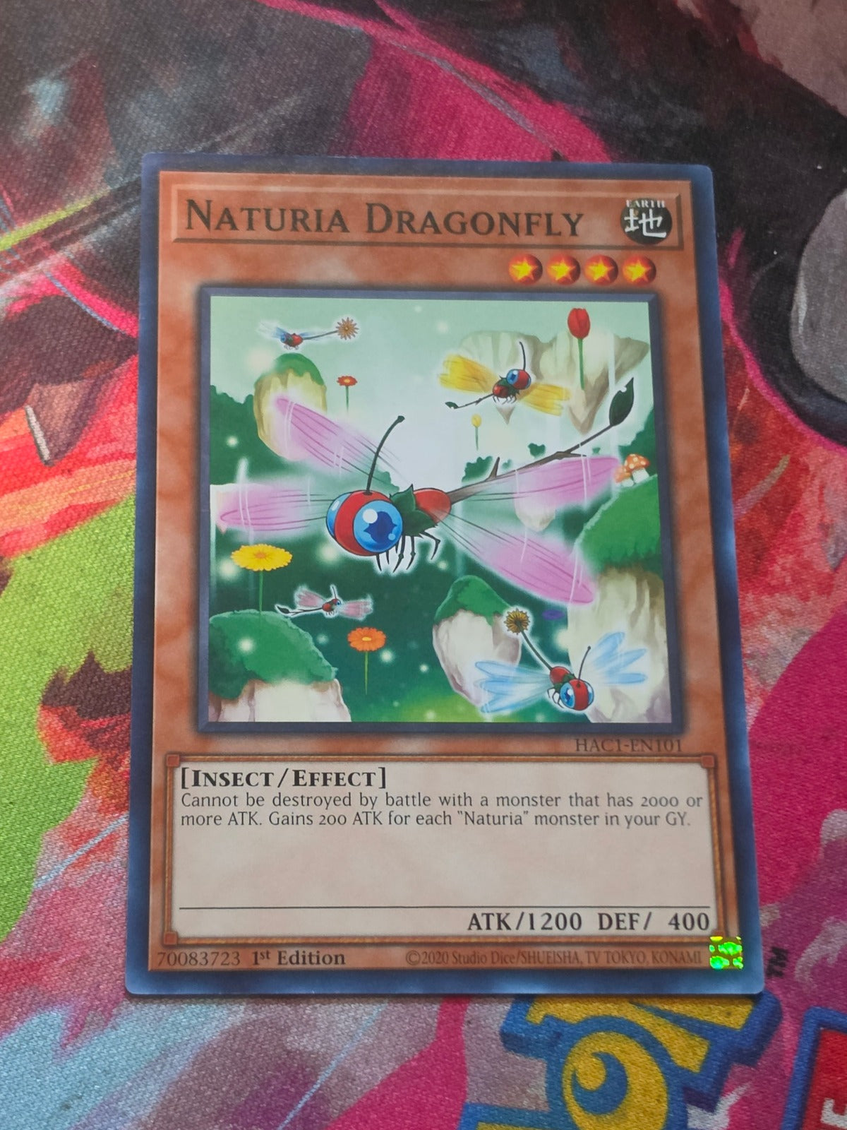 Naturia Dragonfly Common Hidden Arsenal: Chapter 1 HAC1-EN101 LP