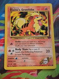Blaine's Growlithe - 062/132 - Gym Challenge - Common - Unlimited - LP Pokemon