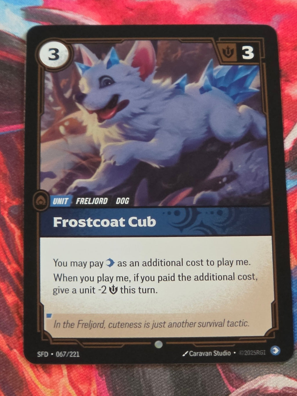 Frostcoat Cub - 067/221 - Spiritforged - Common - NM