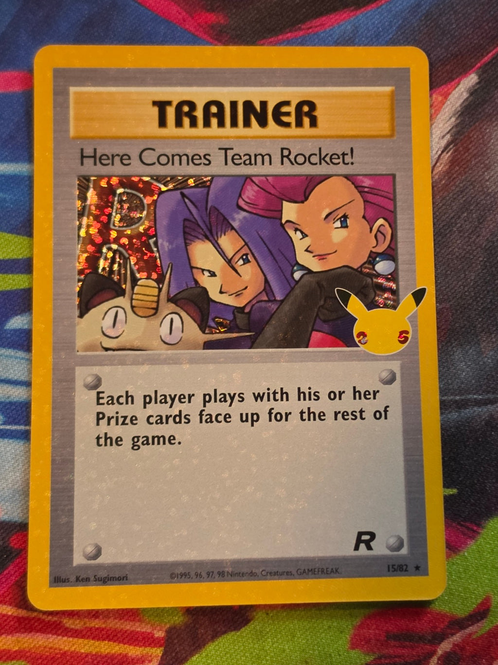 Here Comes Team Rocket! Classic Collection Celebrations: Classic Collection 15/82 NM Pokemon