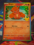 Vulpix Common ME: 30th Celebration 009/128 NM Pokemon