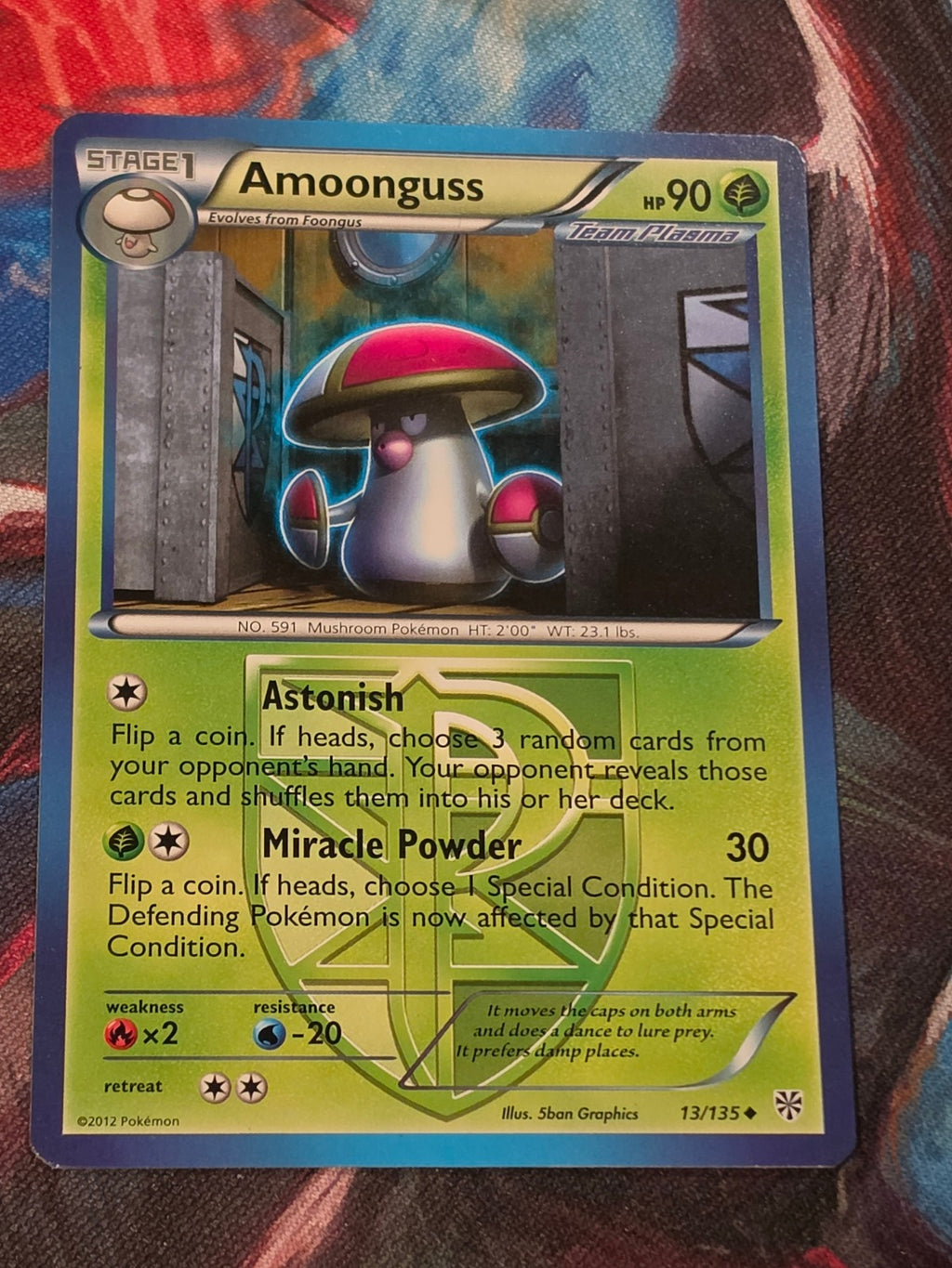 Amoonguss (Team Plasma) - 13/135 - Plasma Storm - Uncommon - NM - Pokemon