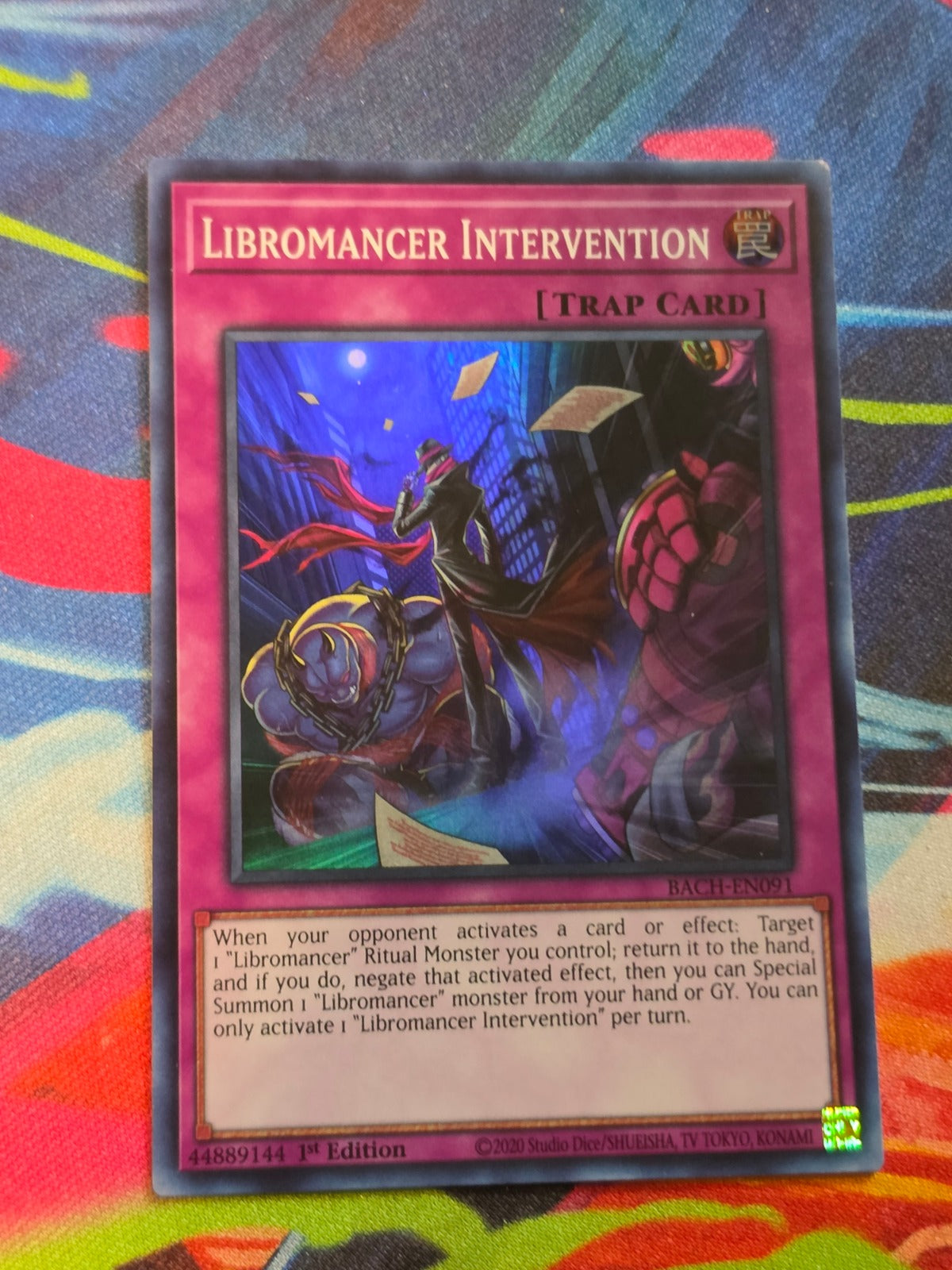 Libromancer Intervention Super Rare Battle of Chaos BACH-EN091 LP