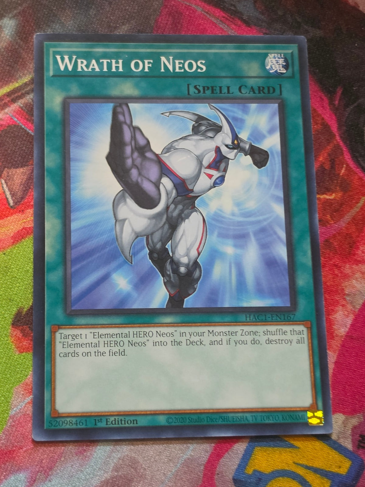 Wrath of Neos Common Hidden Arsenal: Chapter 1 HAC1-EN167 LP