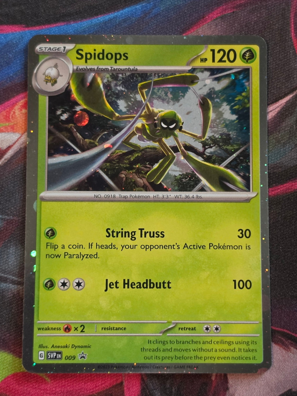 Spidops - 009 - SV: Scarlet & Violet Promo Cards - Promo - NM Pokemon