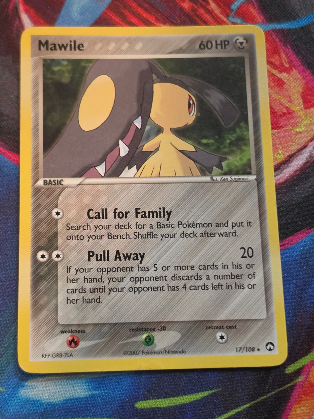 Mawile - 17/108 - EX Power Keepers - Rare - LP-/MP+ Pokemon