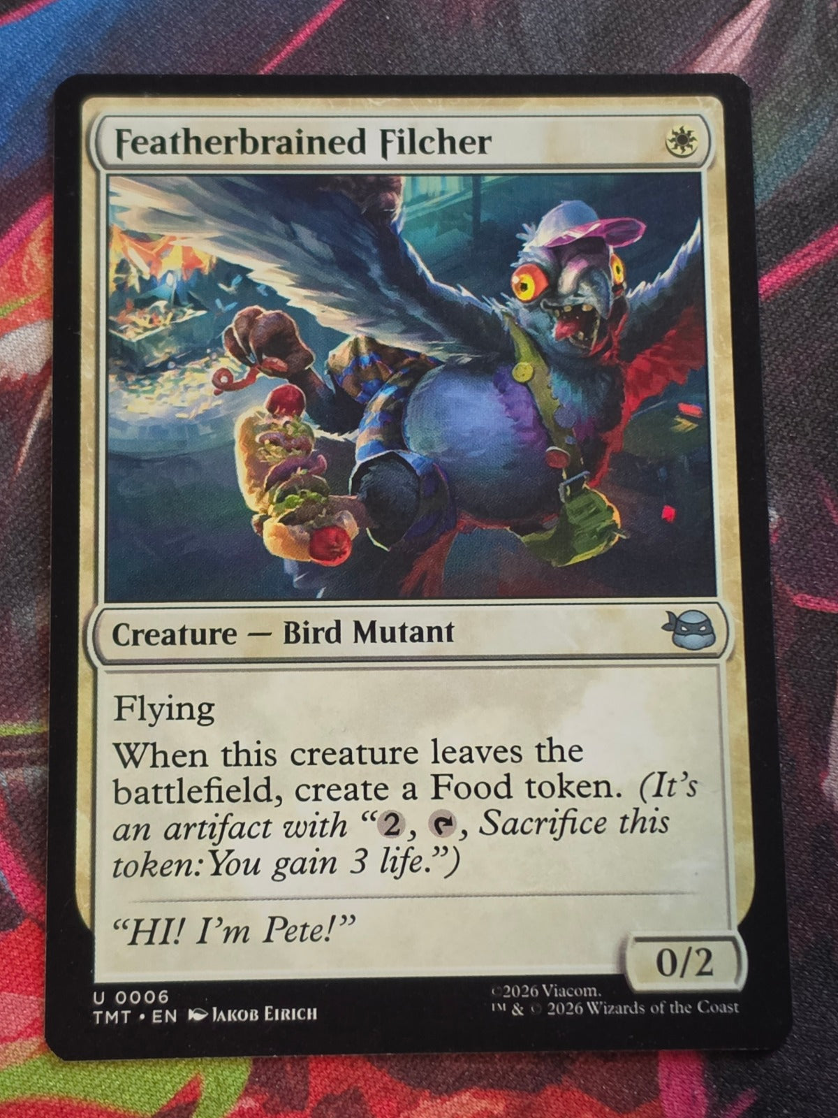 Featherbrained Filcher - 6 - Teenage Mutant Ninja Turtles - U - NM MTG