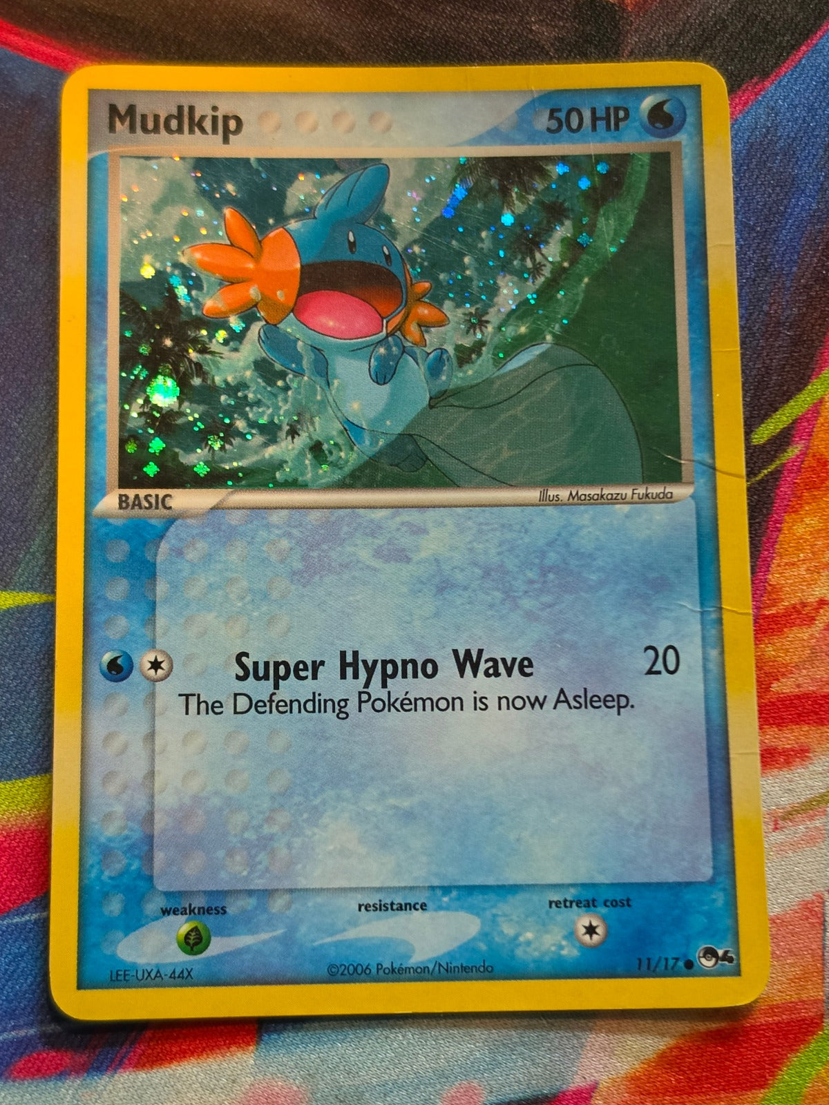 Mudkip Common POP Series 4 011/017 HP Pokemon
