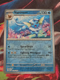 Vaporeon - 134/165 - SV: Scarlet & Violet 151 - Rare - Reverse Holo - NM Pokemon