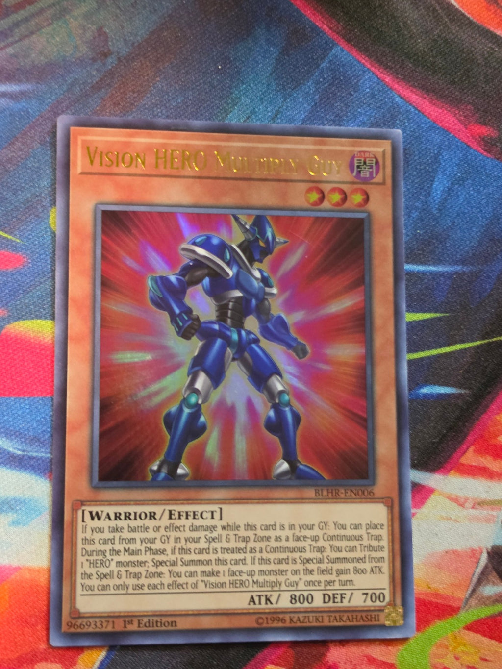 Vision HERO Multiply Guy Ultra Rare Battles of Legend: Hero's Revenge BLHR-EN006 LP