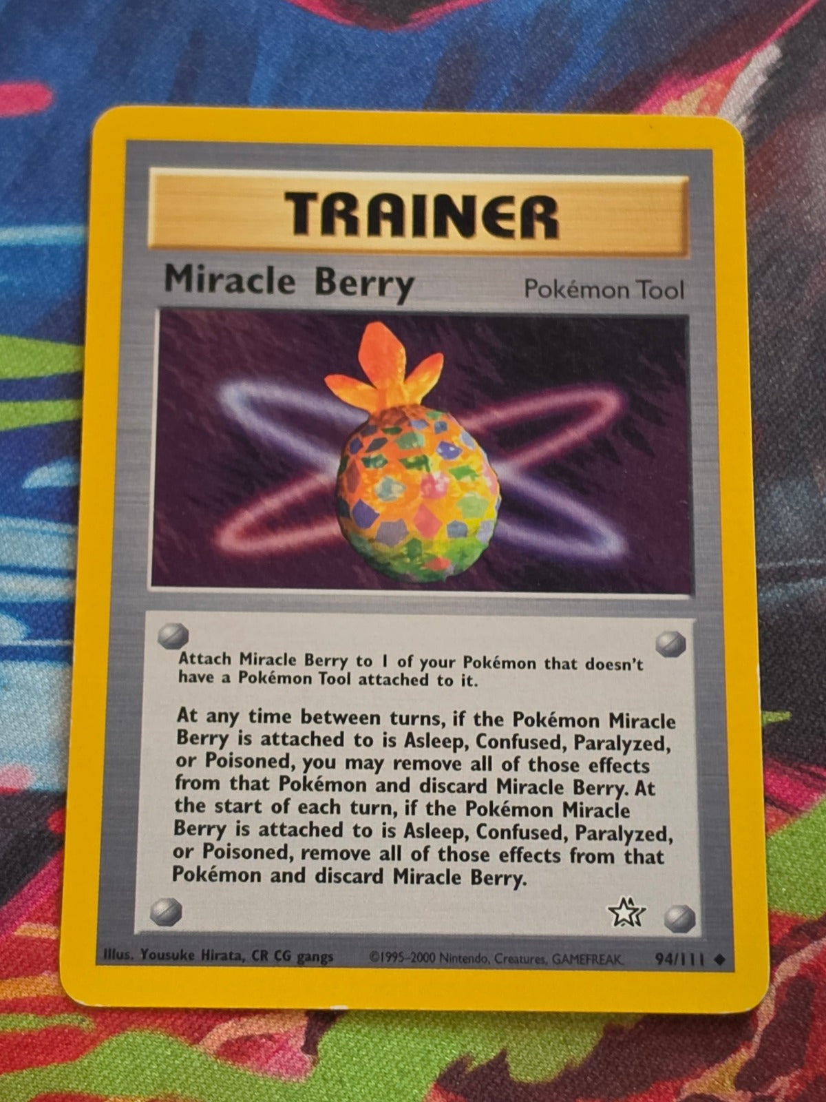 Miracle Berry - 094/111 - Neo Genesis - Uncommon - Unlimited - LP Pokemon