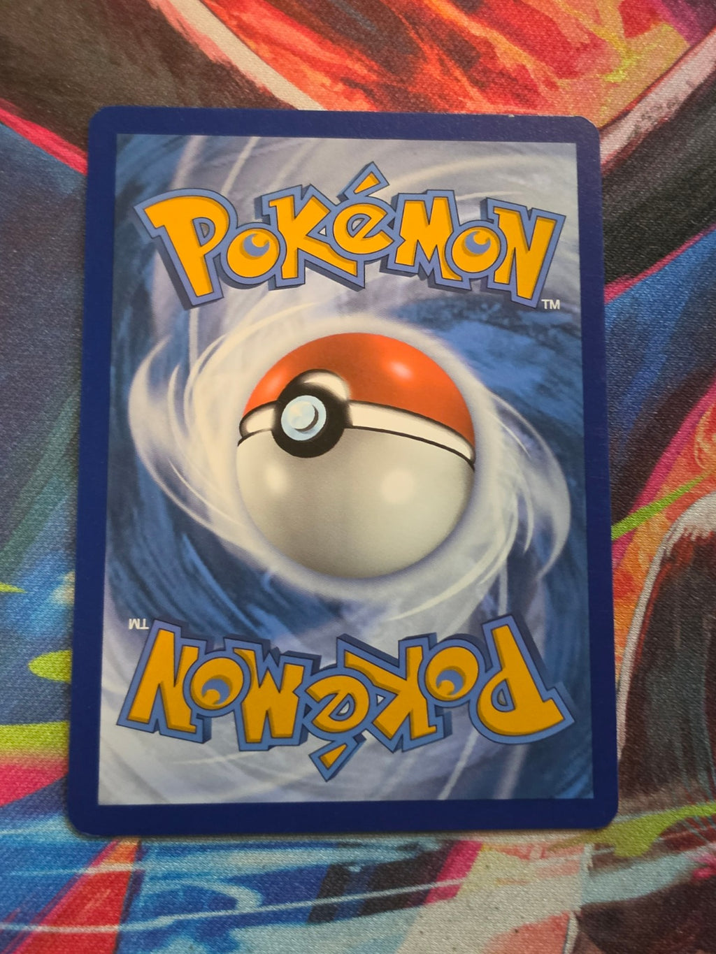 Tapu Koko ex Ultra Rare SV04: Paradox Rift 222/182 NM Pokemon (Back)