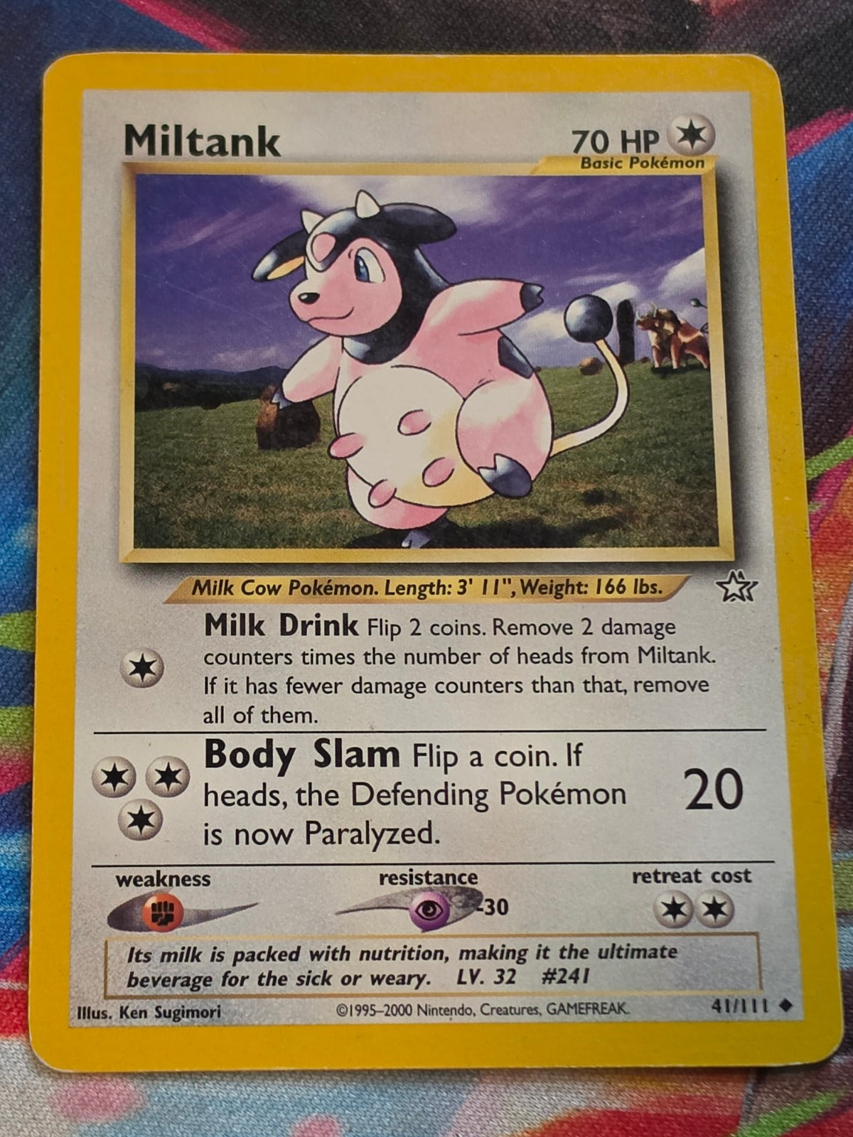 Miltank - 041/111 - Neo Genesis - Uncommon - Unlimited - MP Pokemon