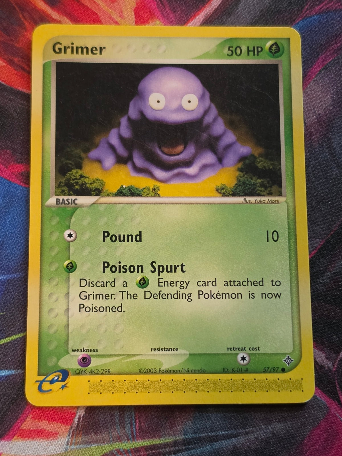 Grimer - 57/97 - EX Dragon - Common - NM - Pokemon