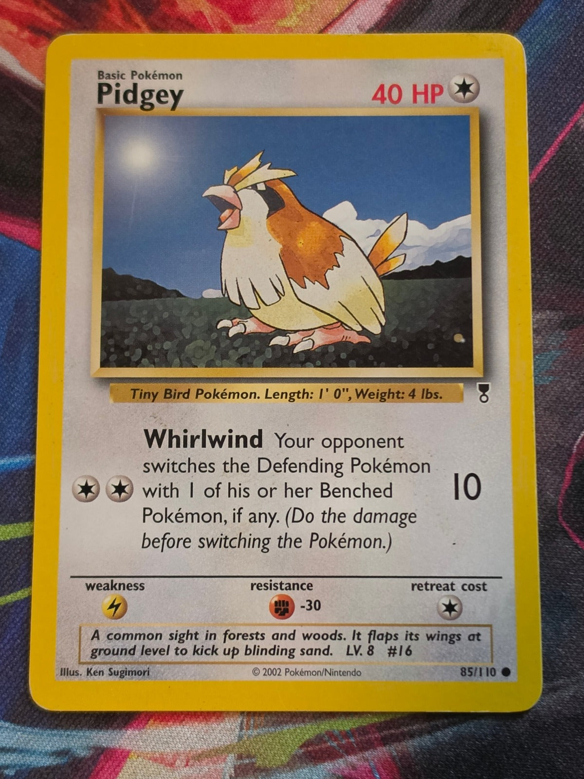 Pidgey Common Legendary Collection 085/110 LP Pokemon