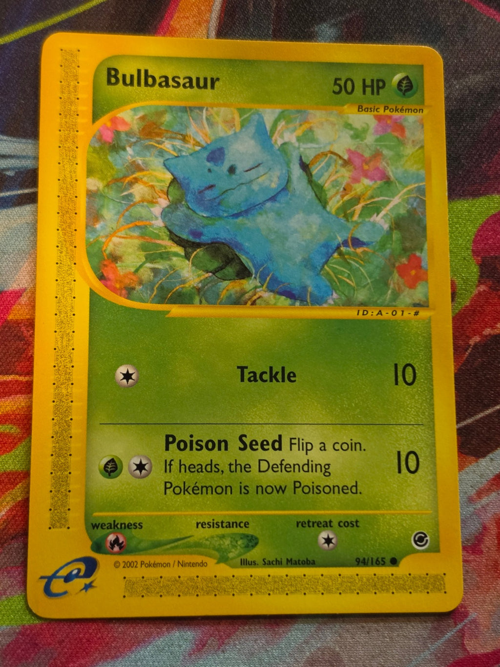 Bulbasaur (94) Common Expedition 094/165 NM-/LP+ Pokemon